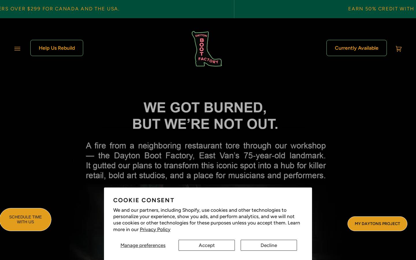Wohlford homepage screenshot
