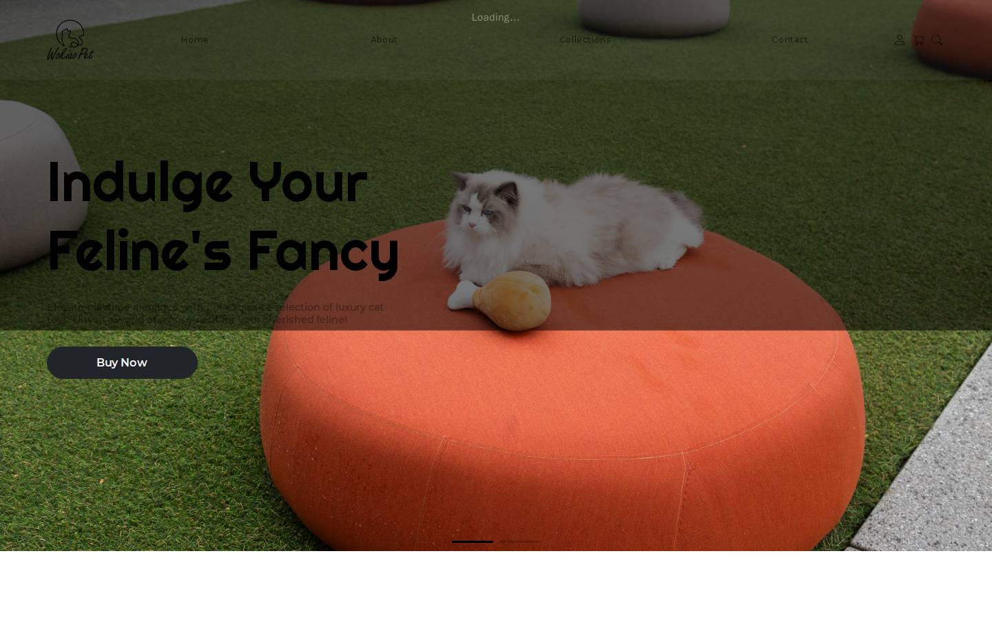 wokiaopet.com homepage screenshot