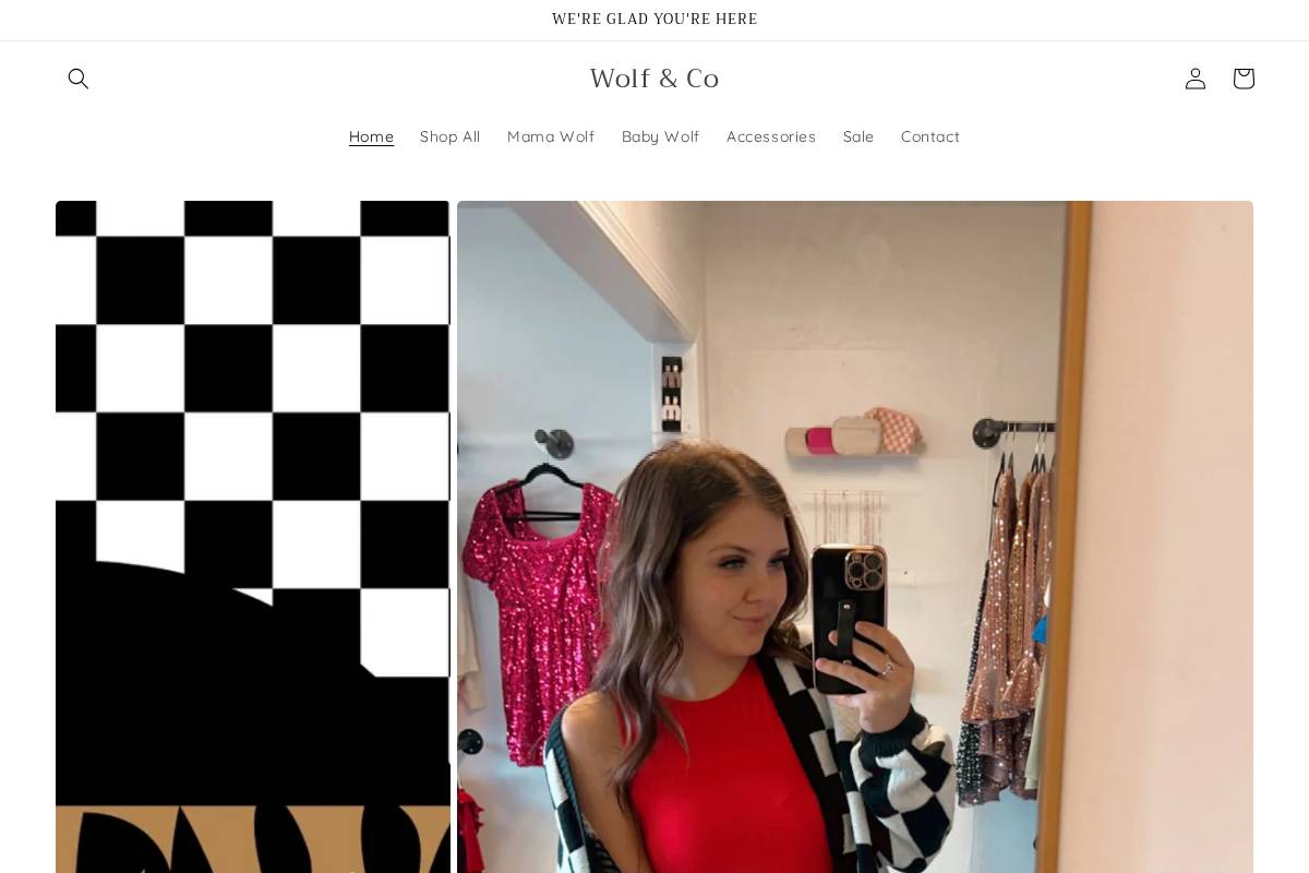 wolfandco2023.com homepage screenshot