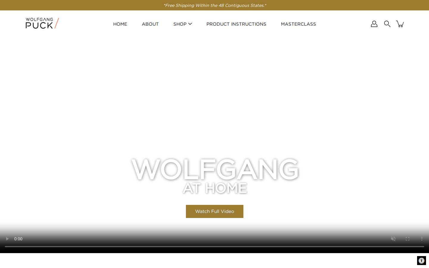 Wolfgangpuckhome homepage screenshot
