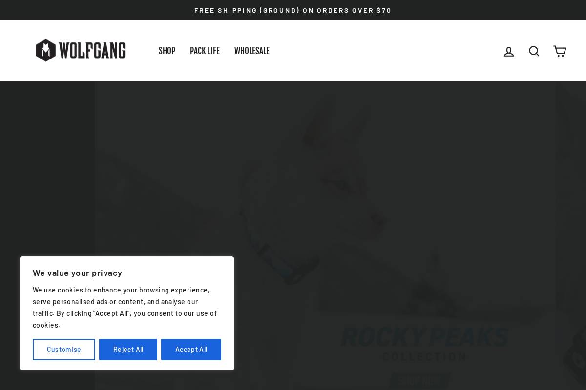 wolfgangusa.com homepage screenshot