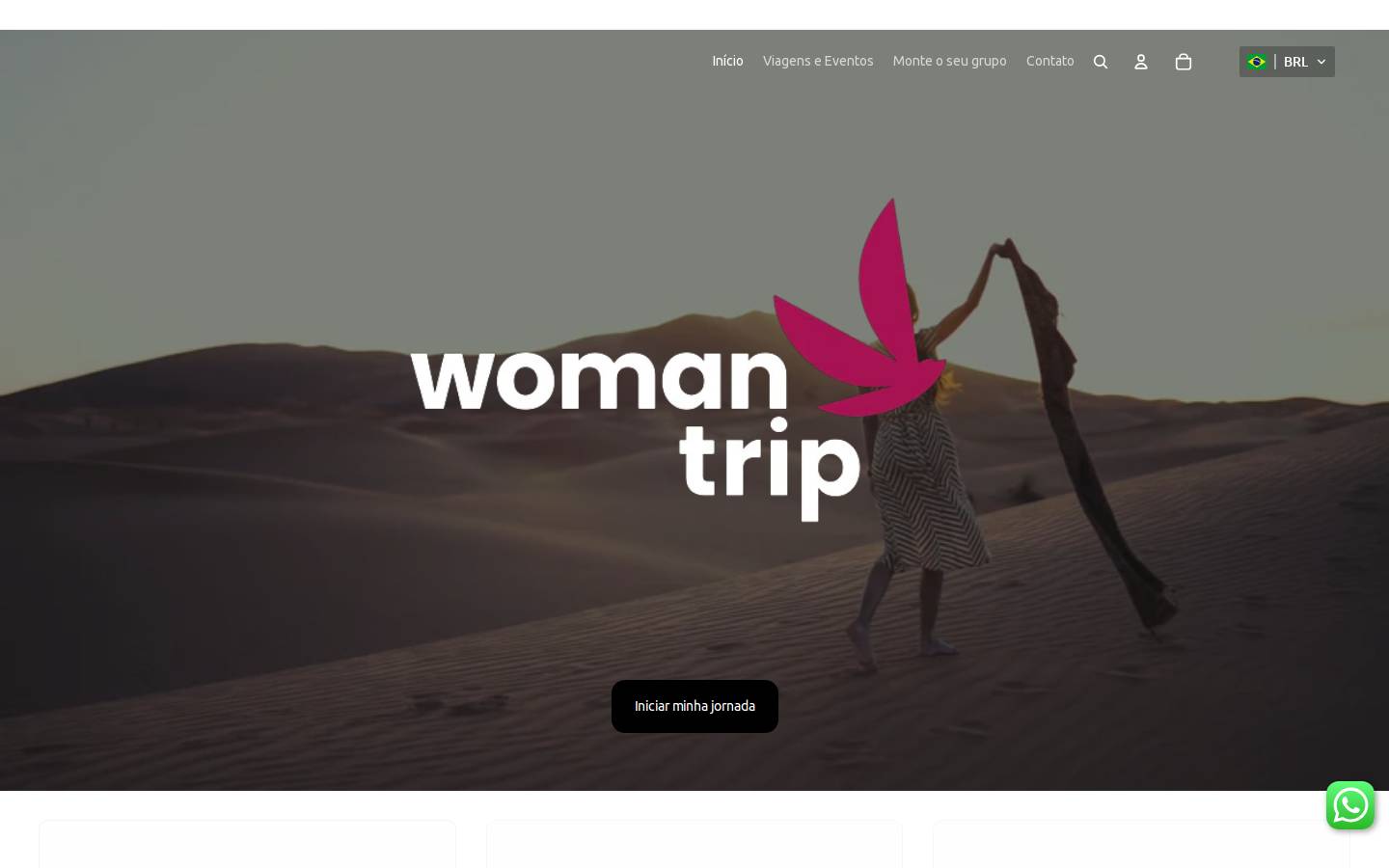 womantrip.com homepage screenshot