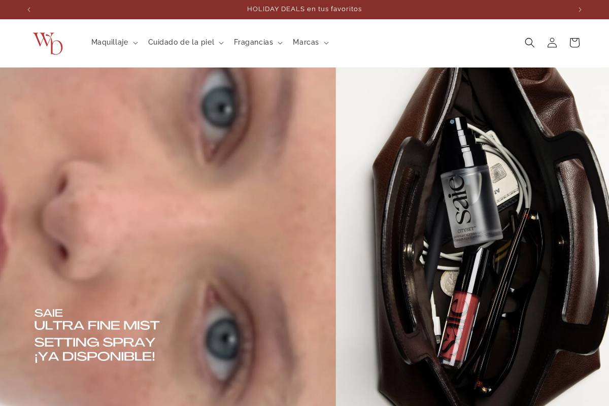 womensbeauty.mx homepage screenshot