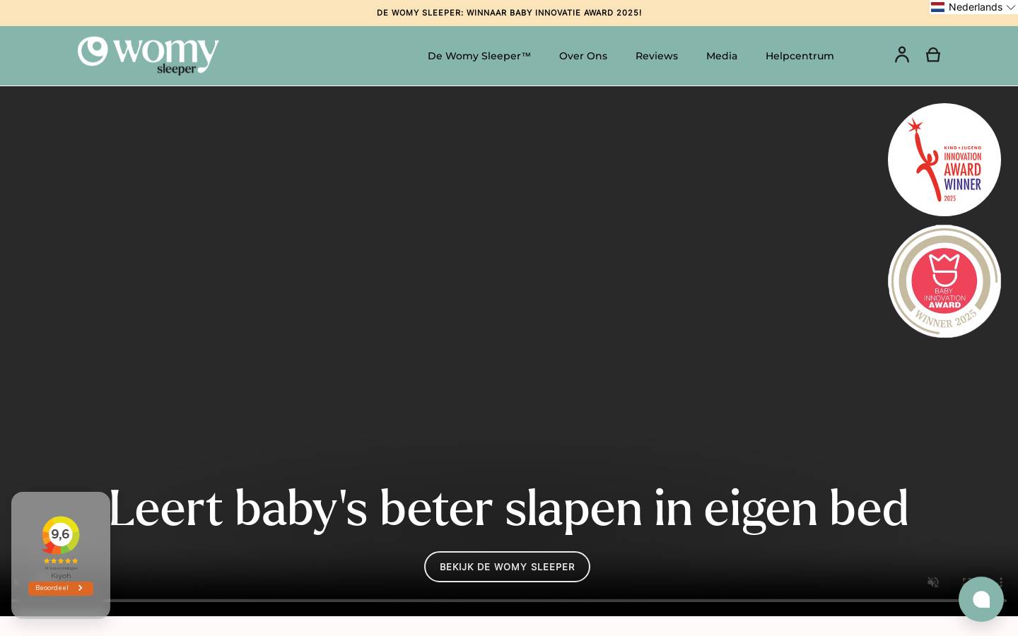 womysleeper.com homepage screenshot