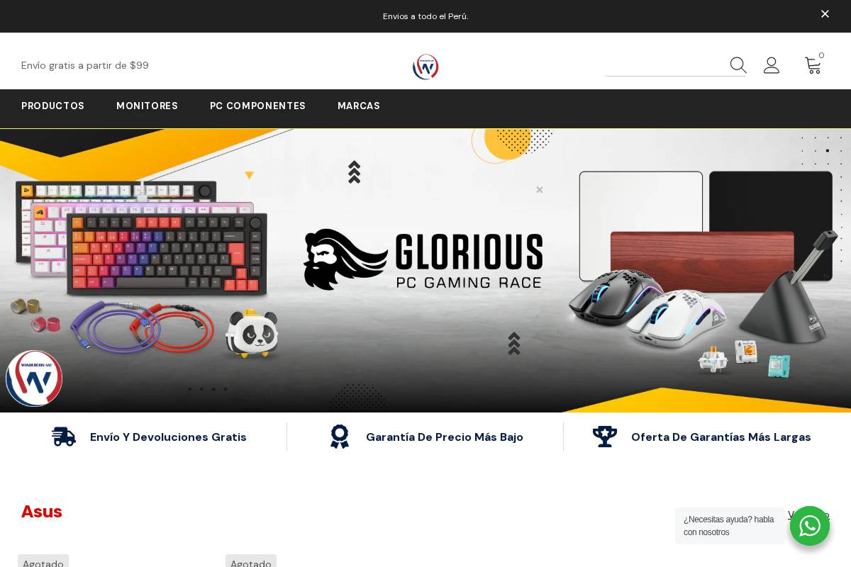 wondercris.com homepage screenshot