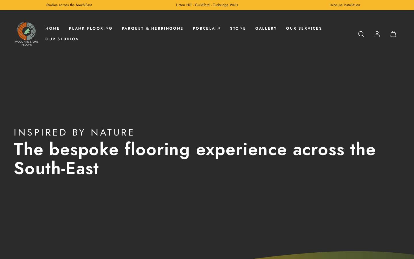Wood and Stone Floors homepage screenshot