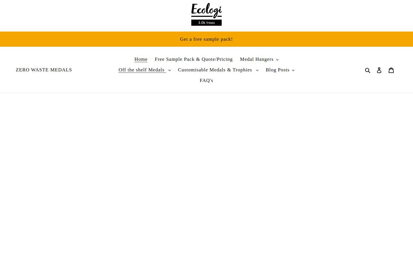 wooden-medals.com homepage screenshot