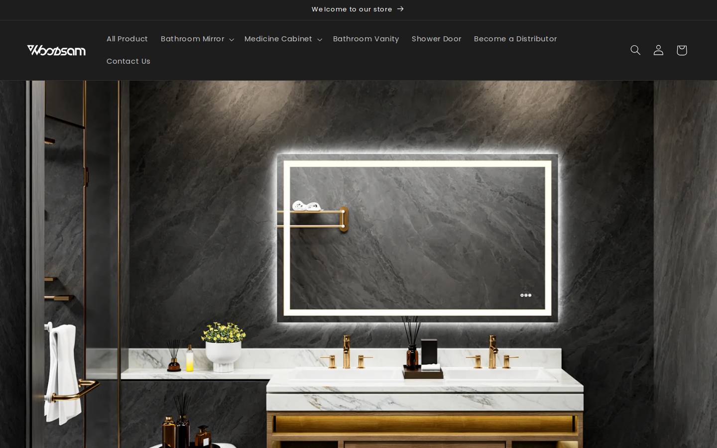 woodsam.com homepage screenshot