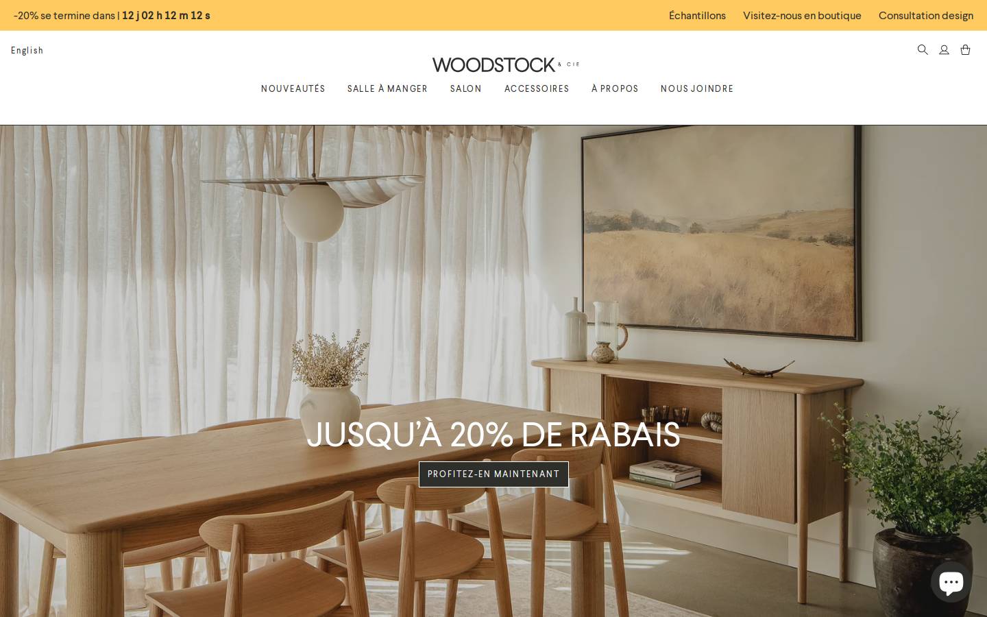 woodstockcie.com homepage screenshot