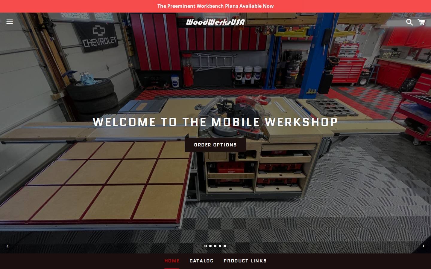 woodwerks-usa.com homepage screenshot