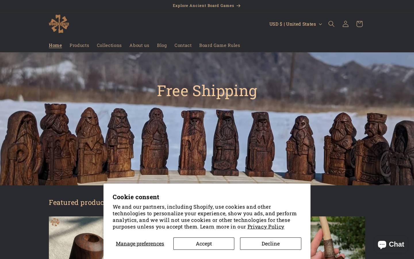 woodworkergeorgia.com homepage screenshot