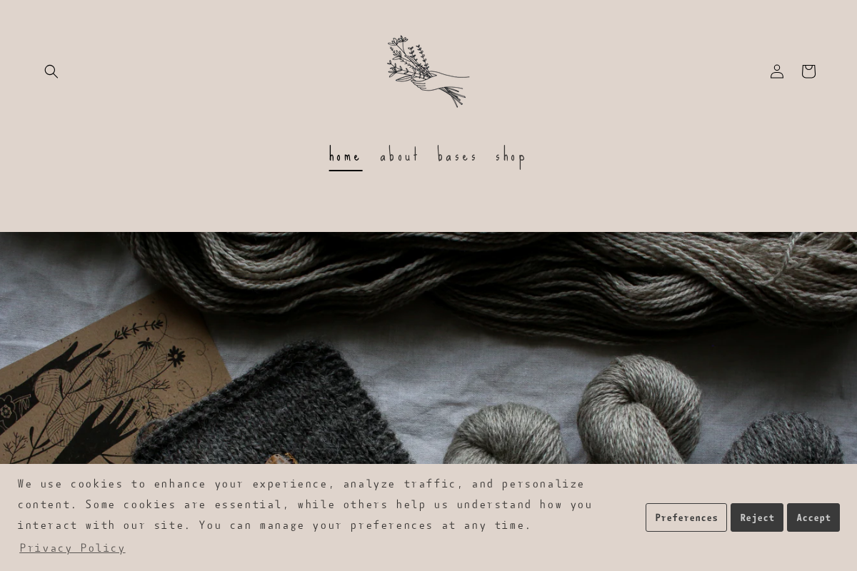 woollentwine fibrestudio homepage screenshot