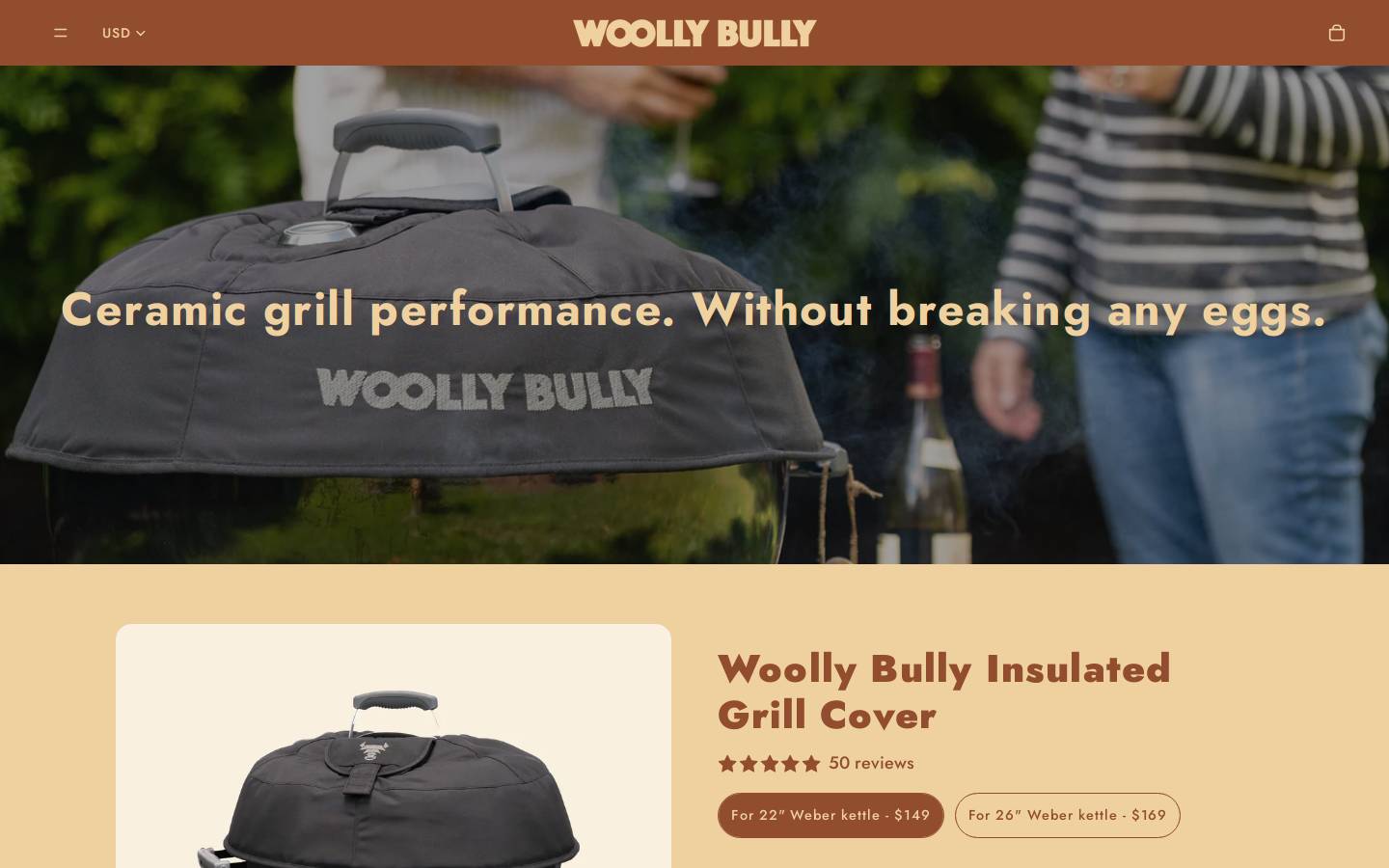 woollybully.com homepage screenshot