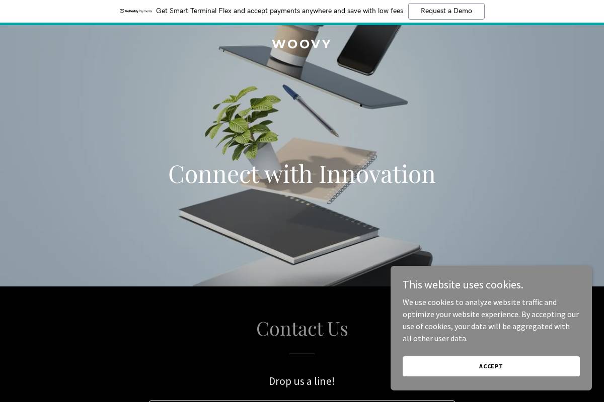 woovy.com homepage screenshot