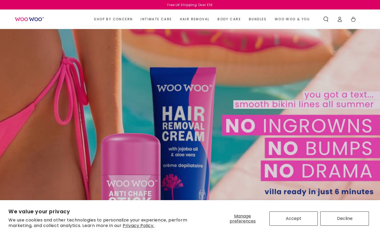 woowoo.fun homepage screenshot
