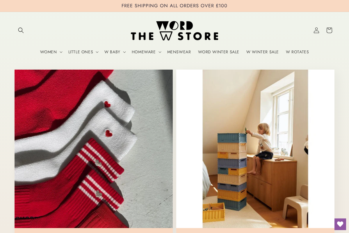 wordstoreldn.com homepage screenshot