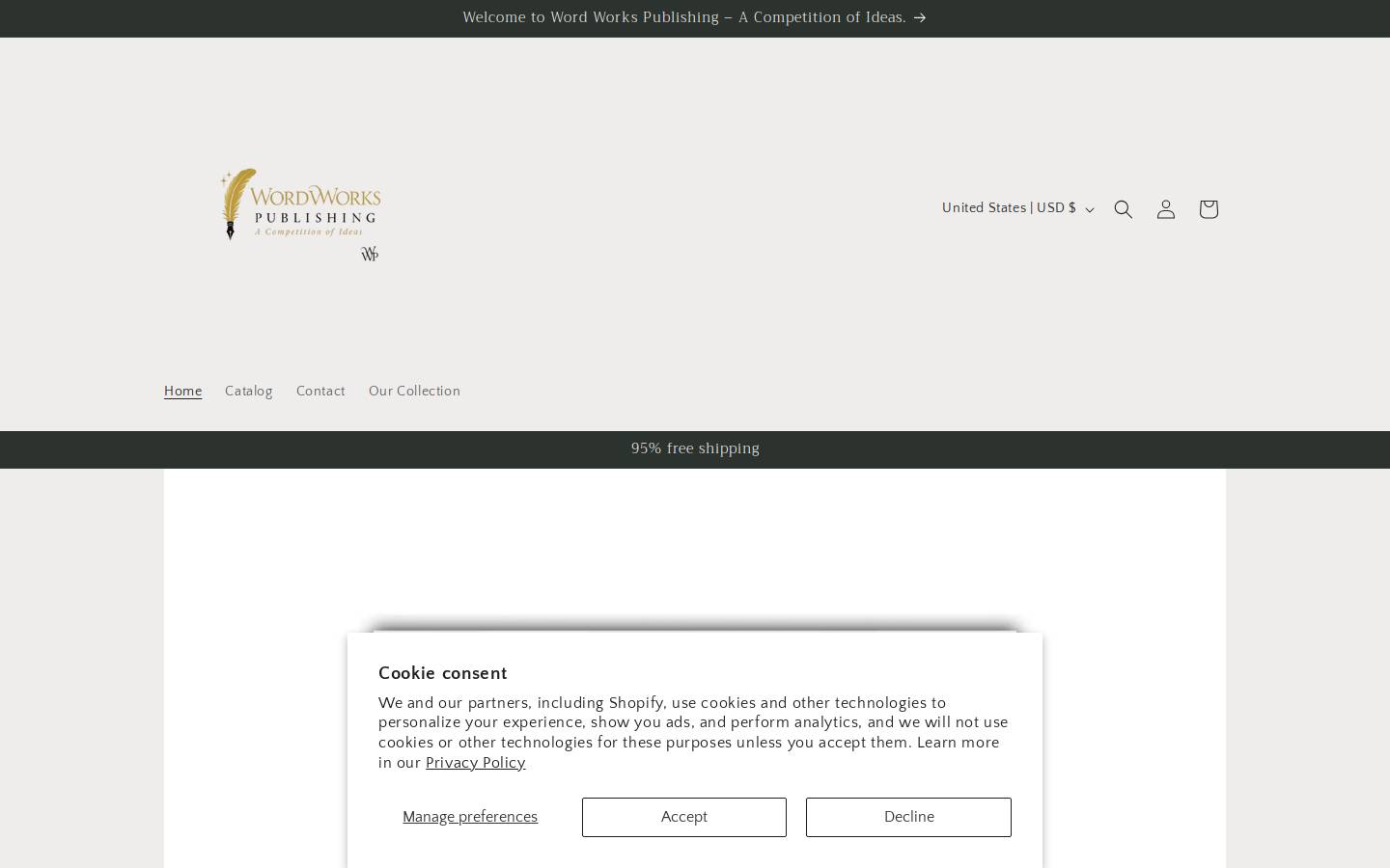 wordworkspublishing.org homepage screenshot