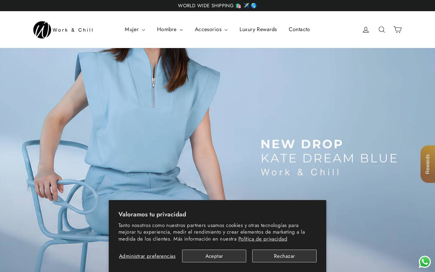 workandchillpanama.com homepage screenshot