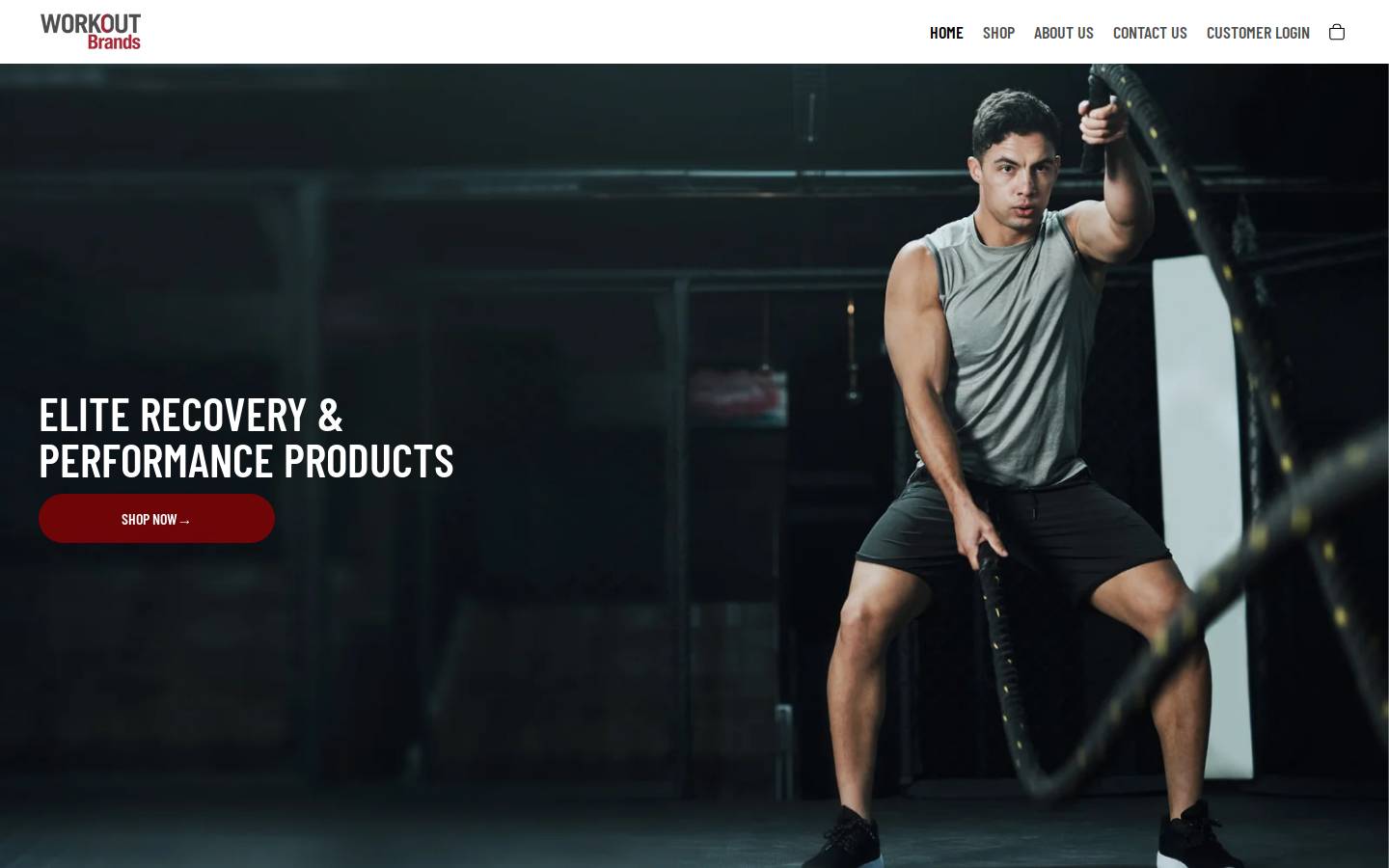 workoutbrandsusa.com homepage screenshot