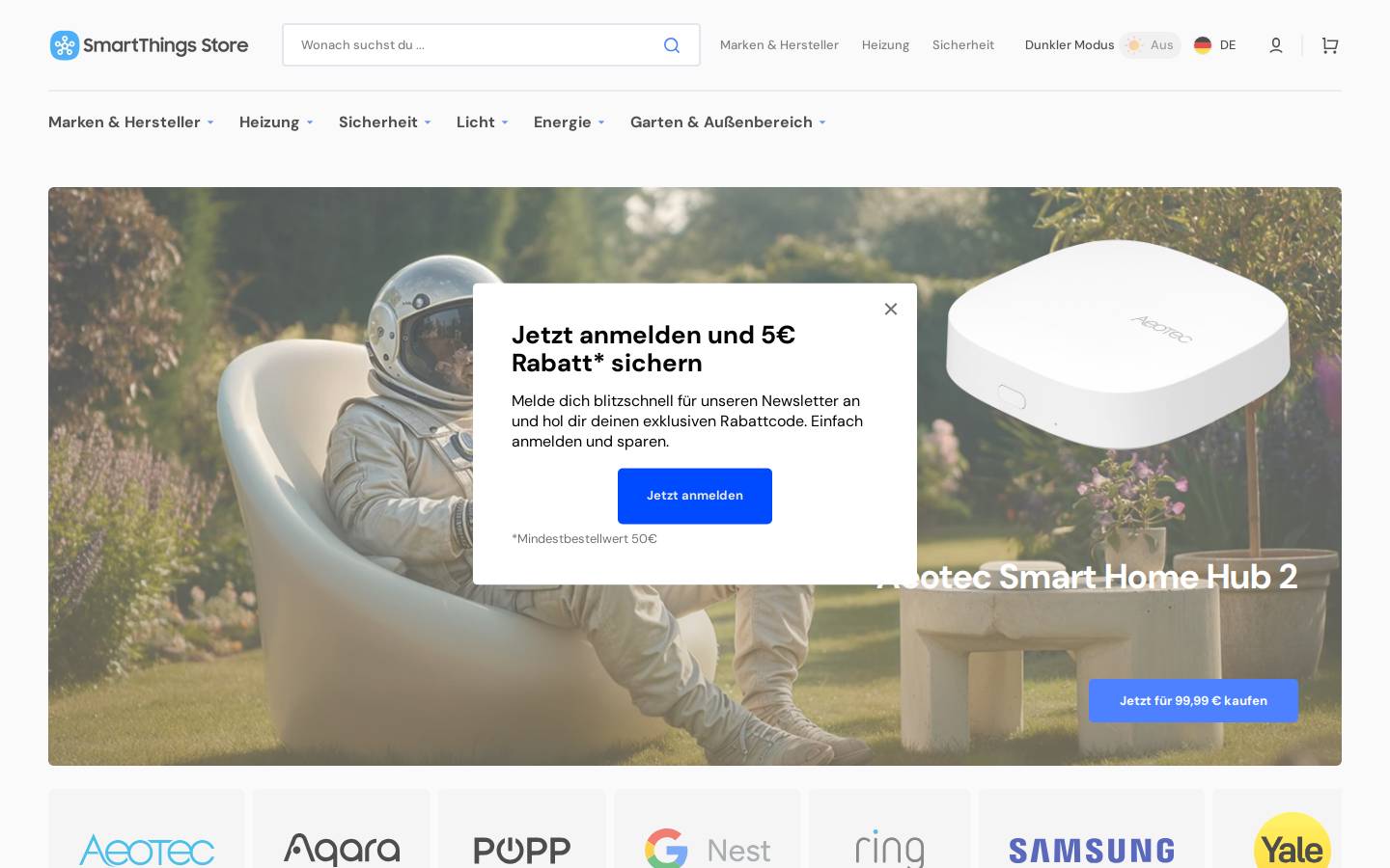 works-with-smartthings.store homepage screenshot