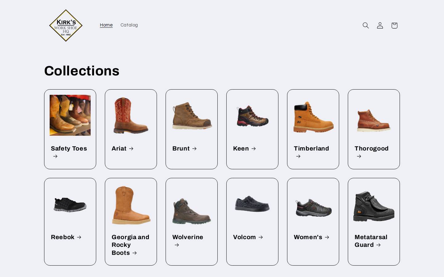 workshoehq.com homepage screenshot