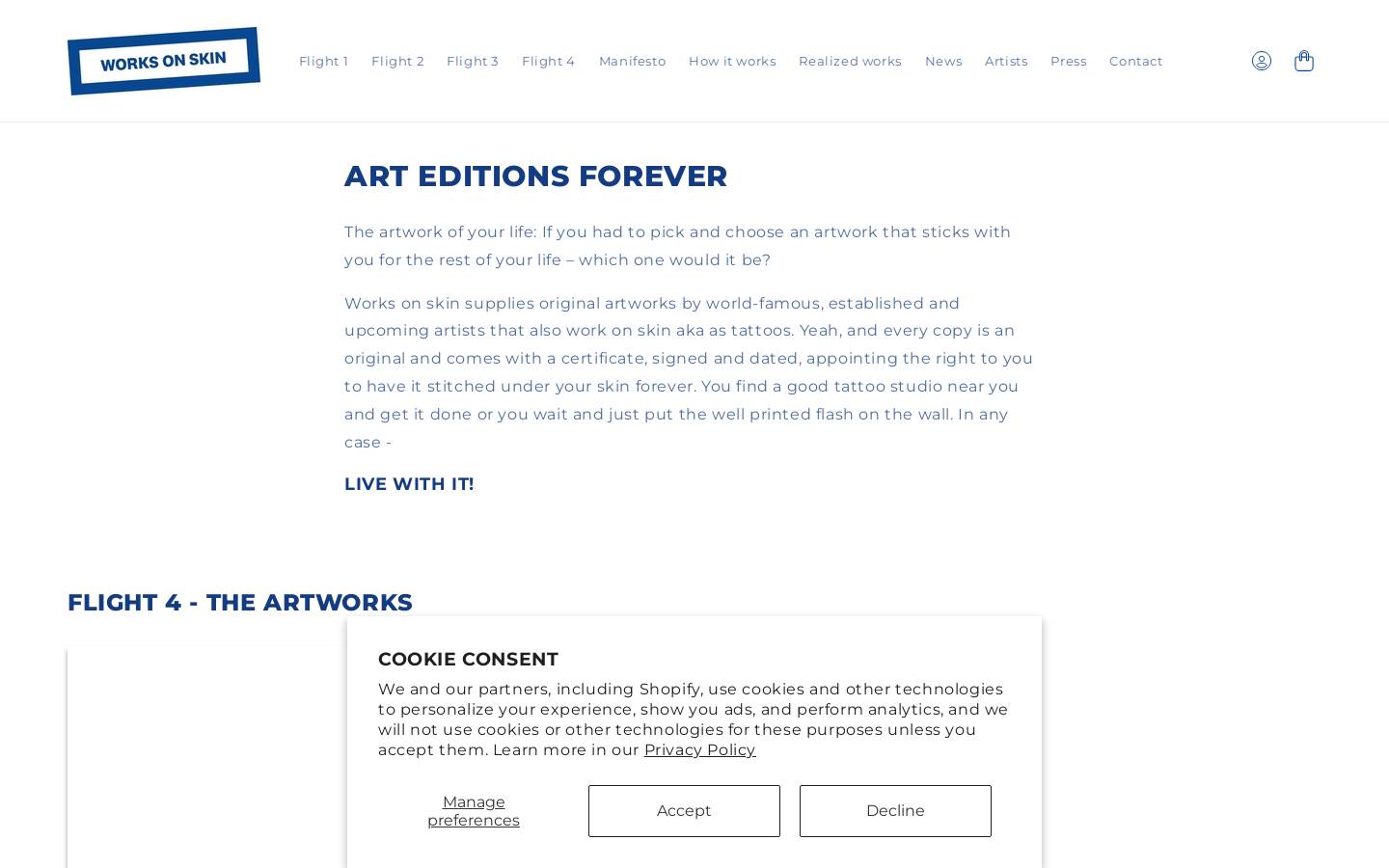 worksonskin.com homepage screenshot