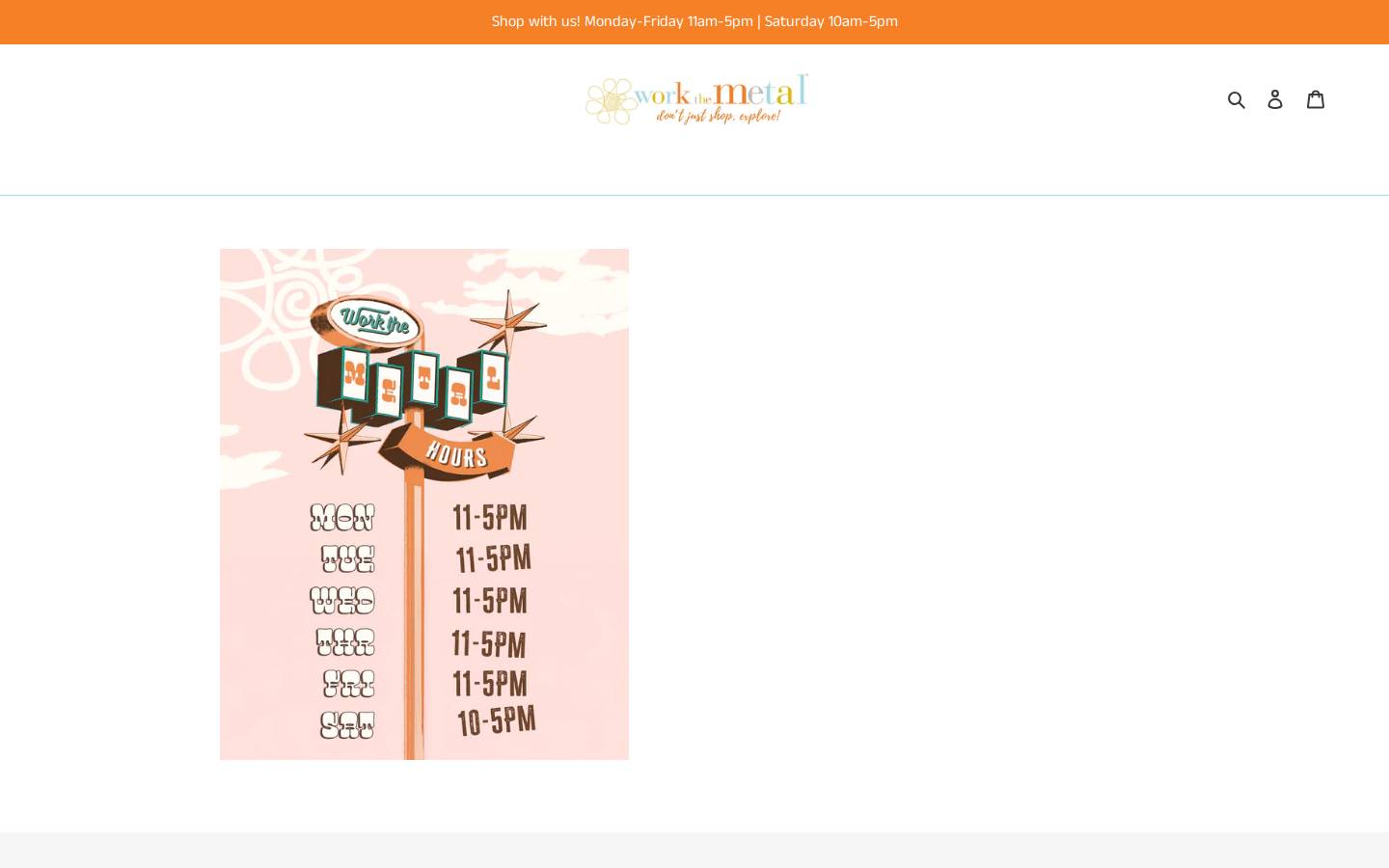 workthemetal.com homepage screenshot
