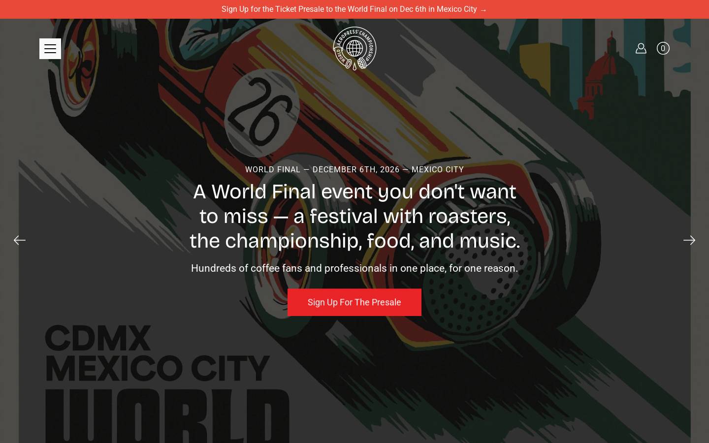 worldaeropresschampionship.com homepage screenshot