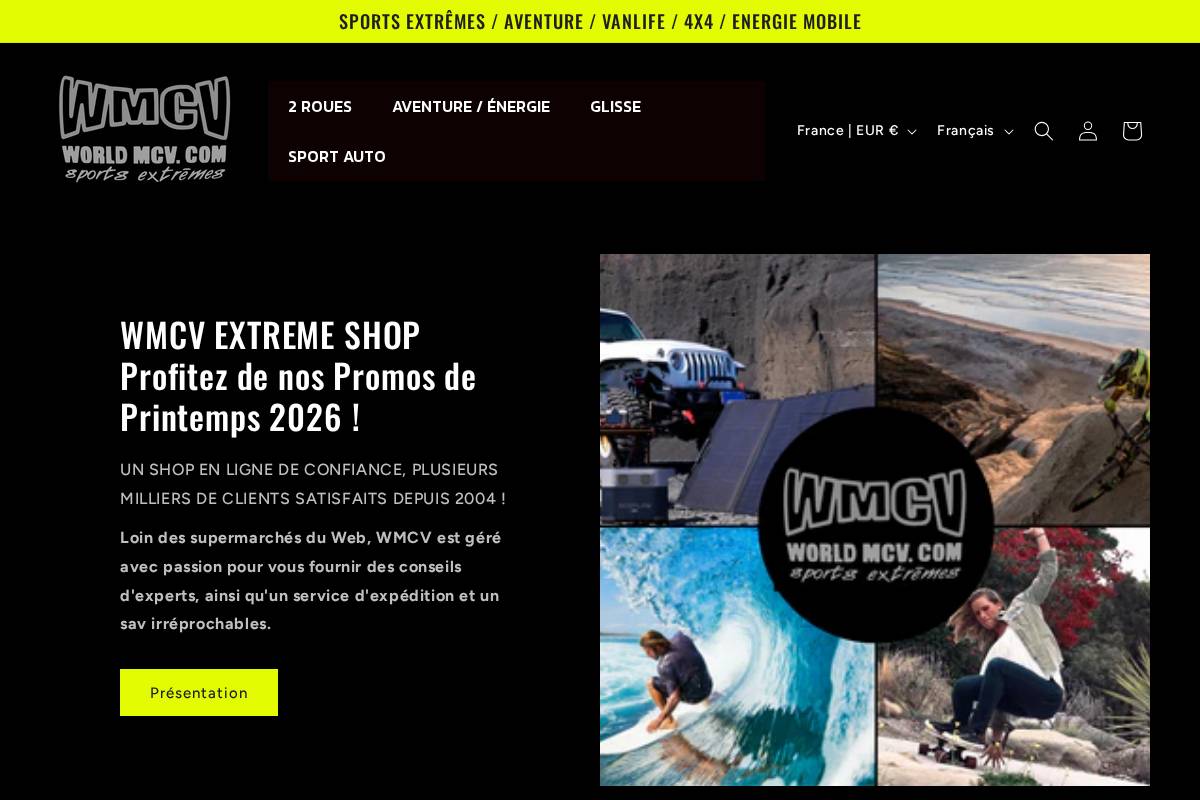 worldmcv.com homepage screenshot