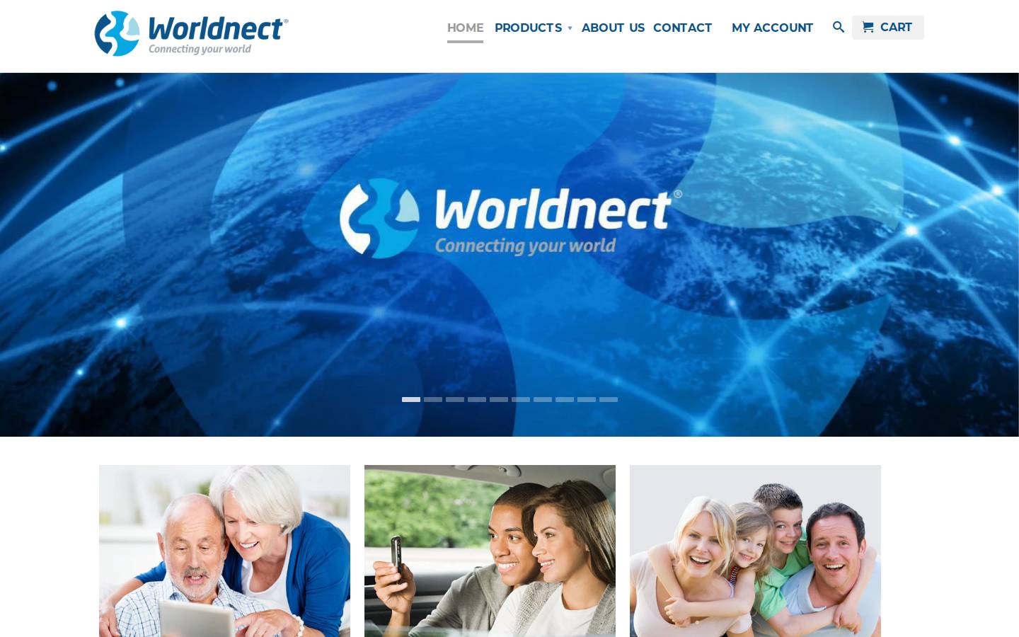 worldnect.com homepage screenshot
