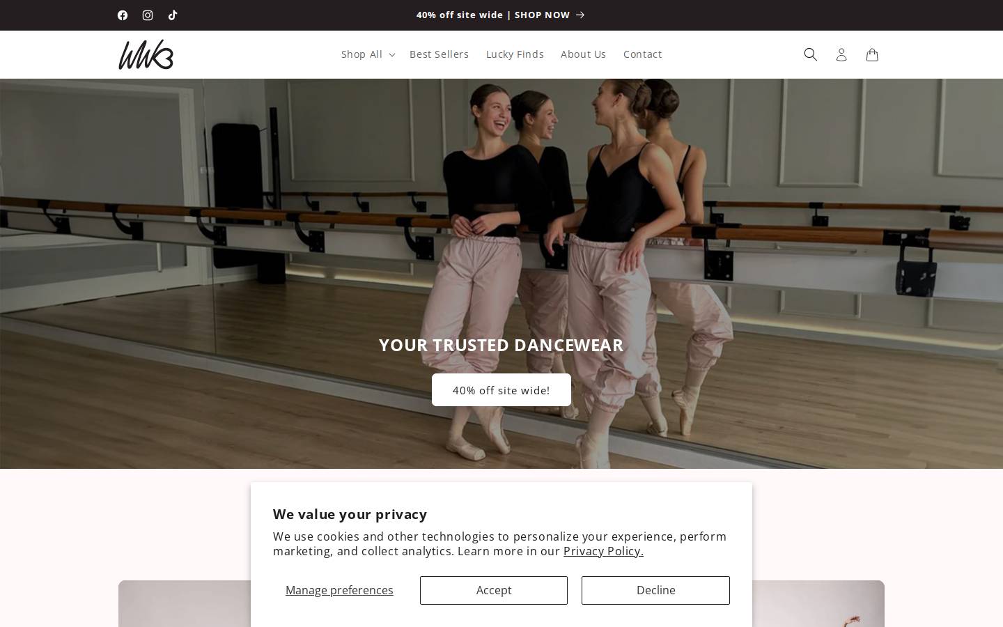 worldwideballet.net homepage screenshot