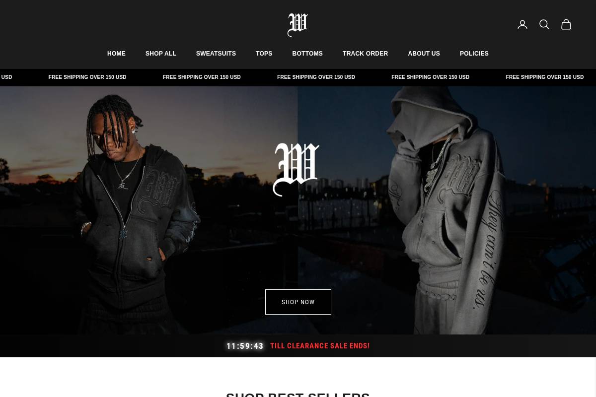 Worstwork homepage screenshot
