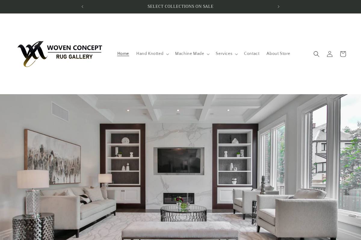 wovenconcept.com homepage screenshot