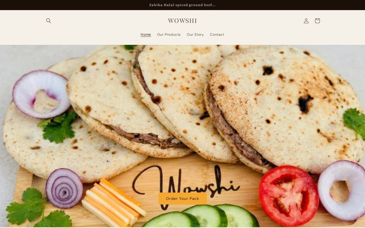 wowshi.com homepage screenshot