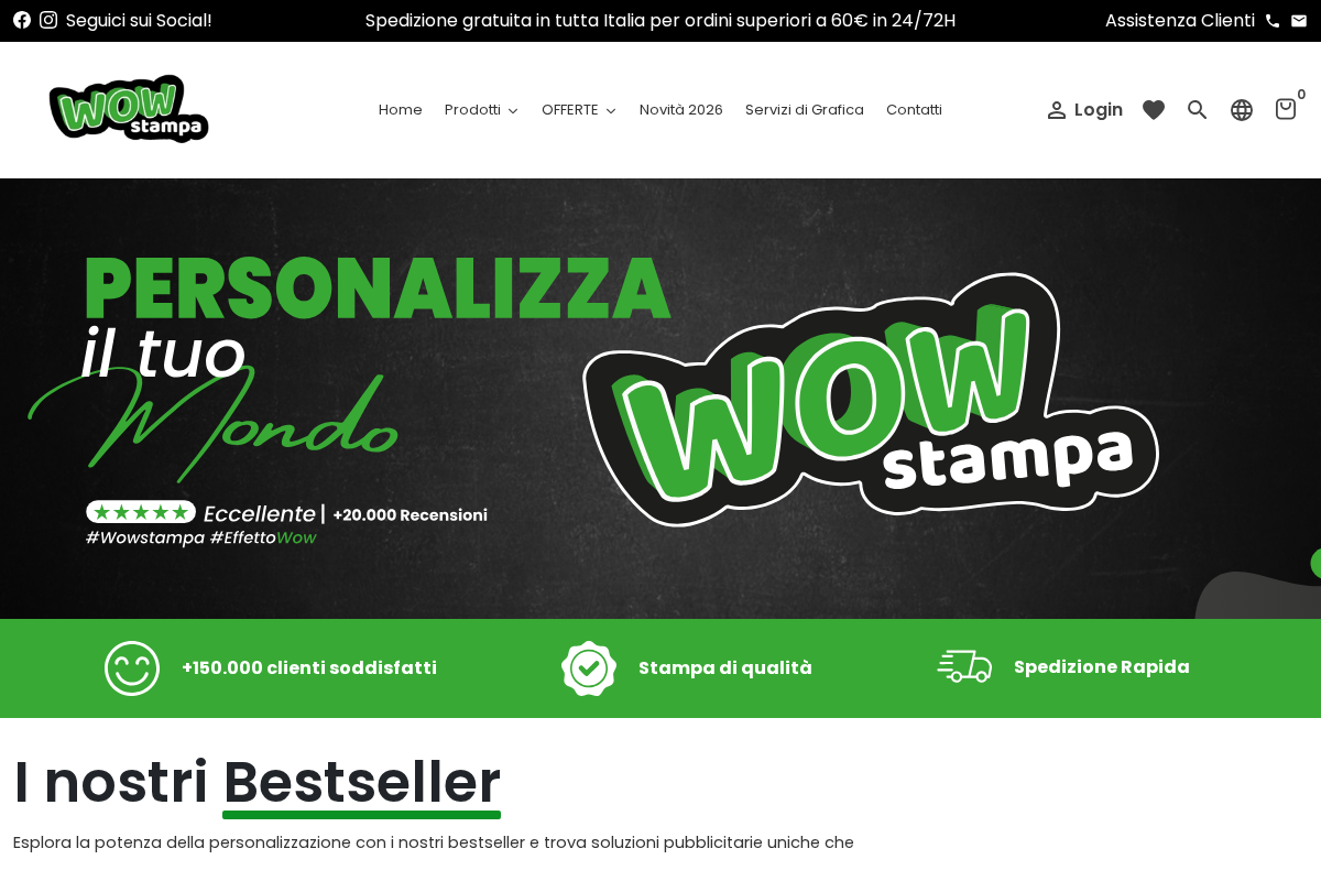 Wowstampa homepage screenshot