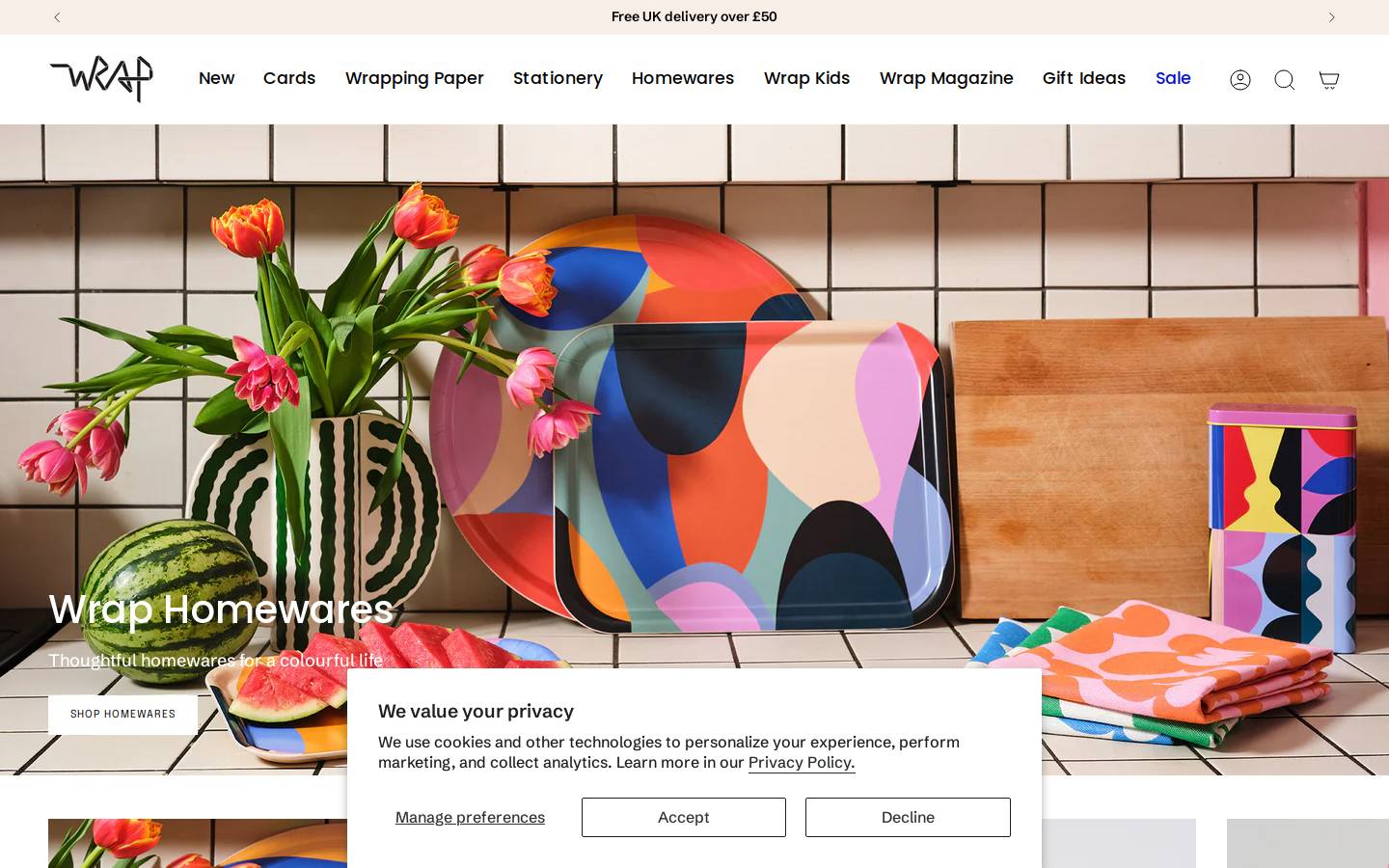 wrapmagazine.com homepage screenshot