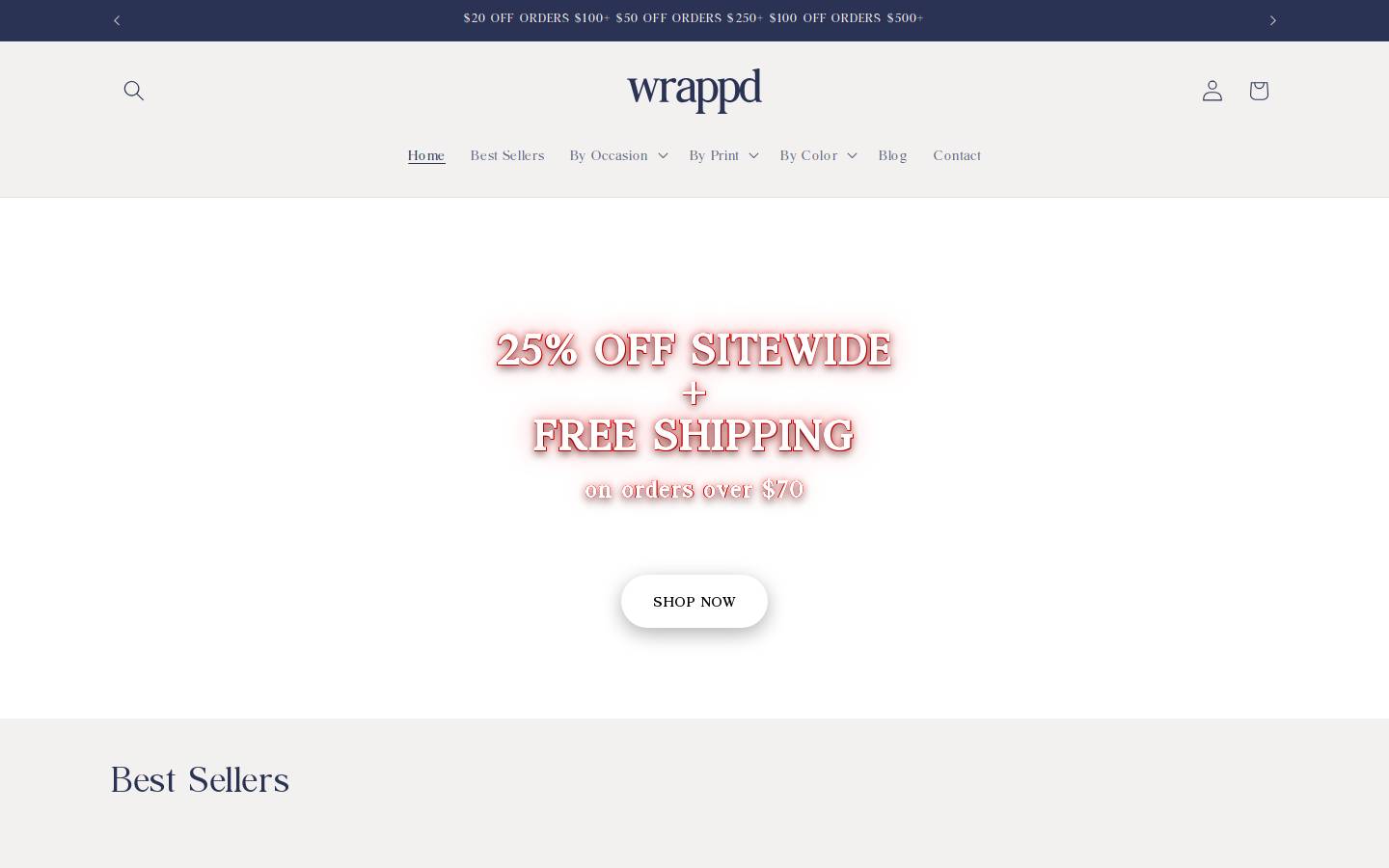 wrappd.co homepage screenshot