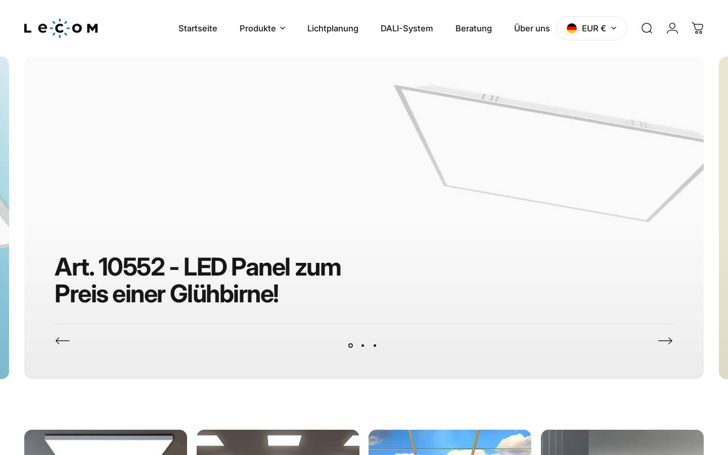 wrelektro.de homepage screenshot