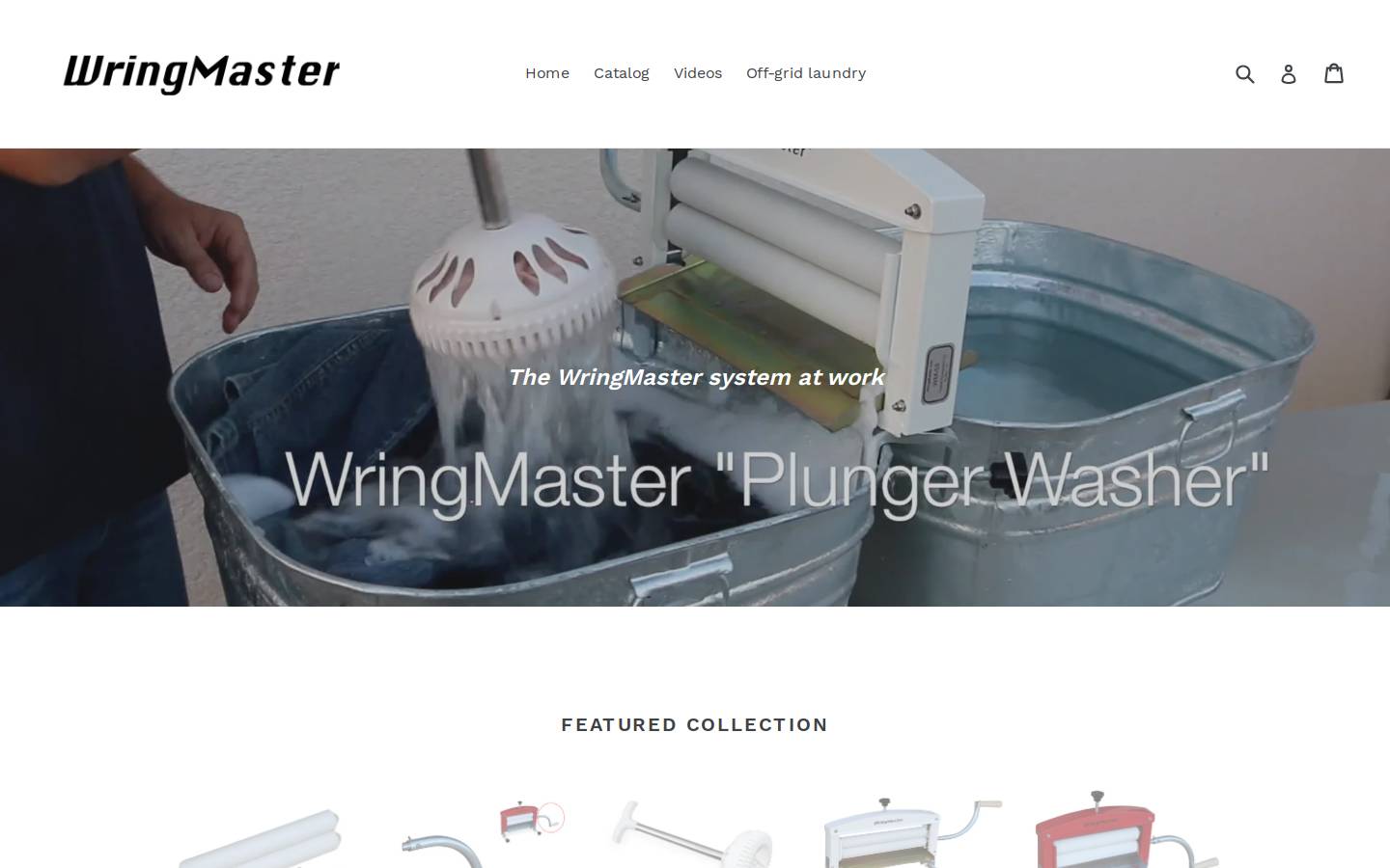 wringmaster.com homepage screenshot