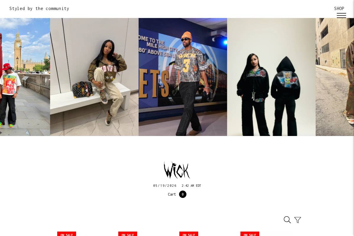 wrldofwick.com homepage screenshot