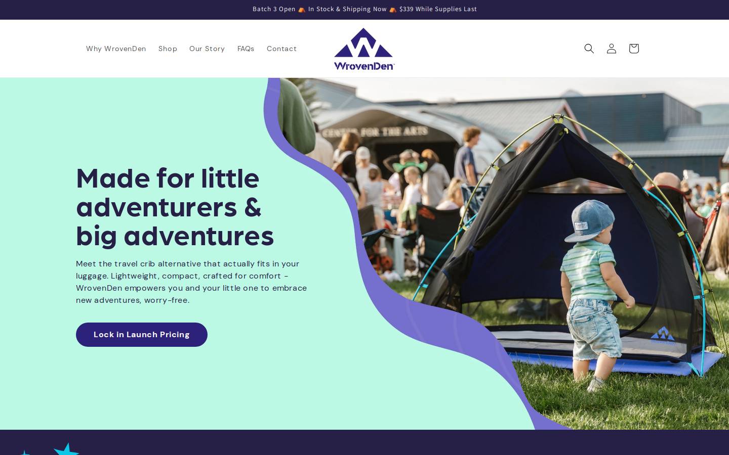 wrovenden.com homepage screenshot