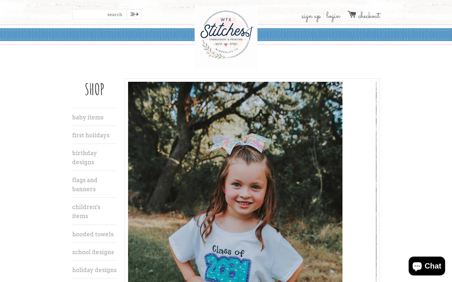 wtxstitches.com homepage screenshot