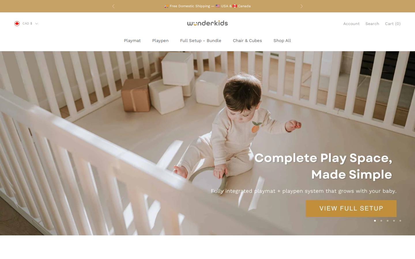 wunderkids.com homepage screenshot