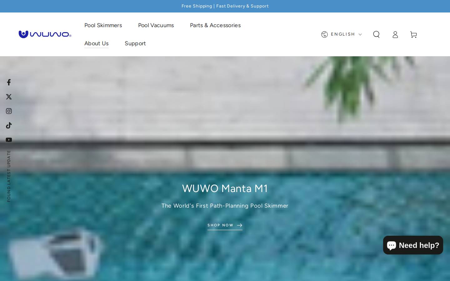 wuwotech.com homepage screenshot