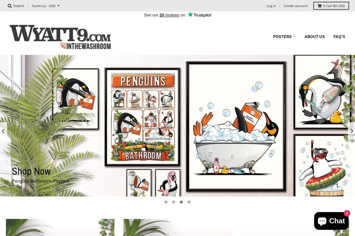 wyatt9.com homepage screenshot