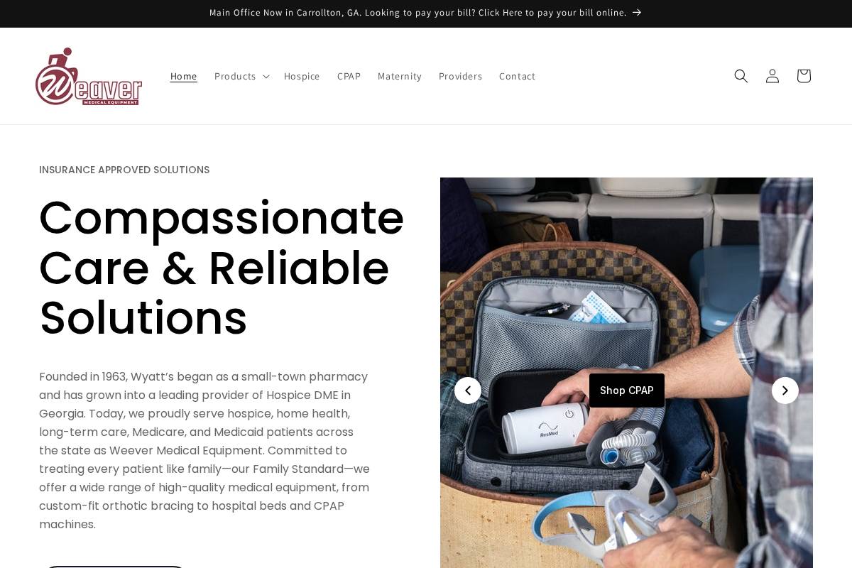 wyattsmom.com homepage screenshot