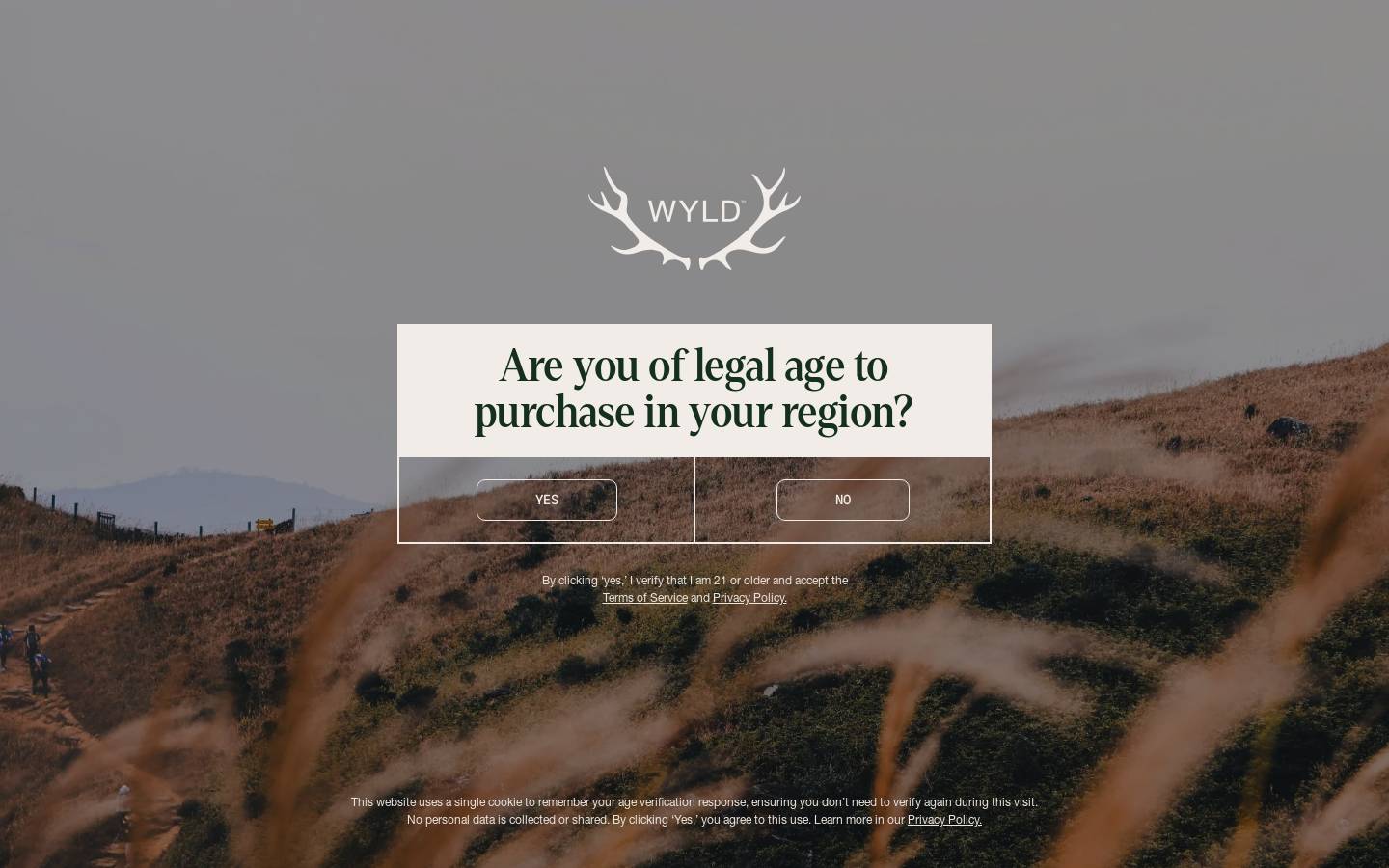 wyldhemp.com homepage screenshot