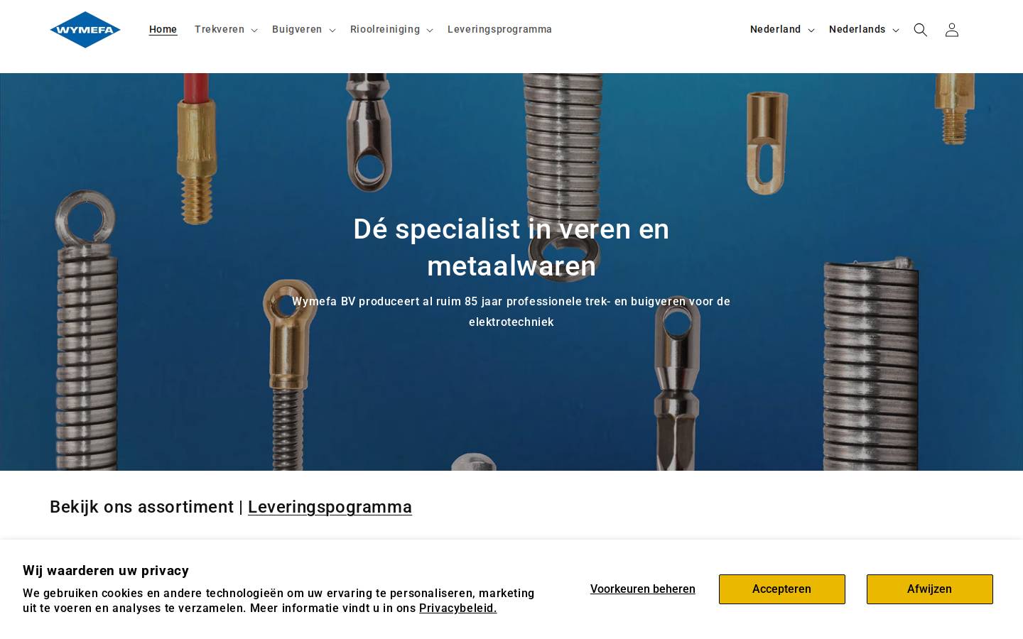 wymefa.com homepage screenshot