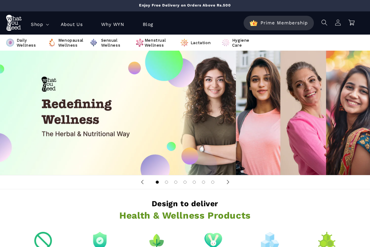 Wynatlife homepage screenshot