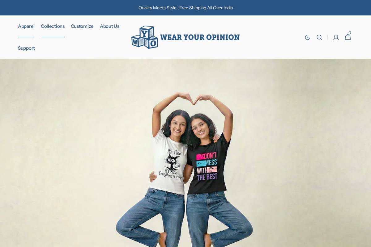 wyo.in homepage screenshot